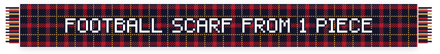 Jacquard scarf from 1pc